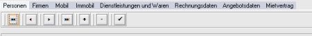 Abb. Daten Navigations- und Befehlsleiste